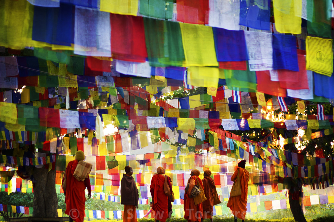 "The Birthplace of Buddha" stock image