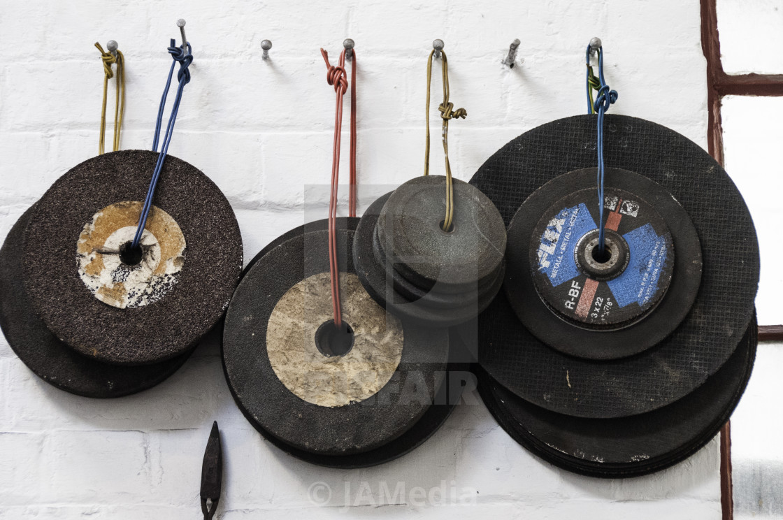 "Cutting and Grinding disks" stock image