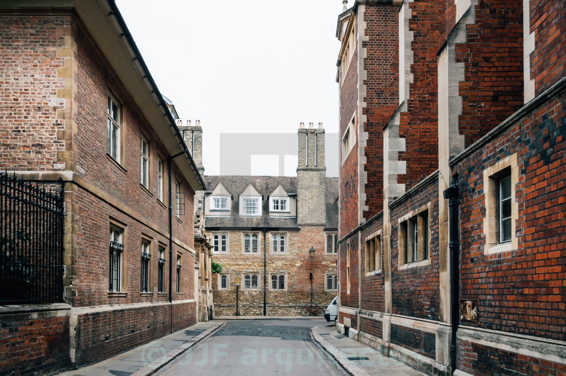 "Street in Cambridge" stock image