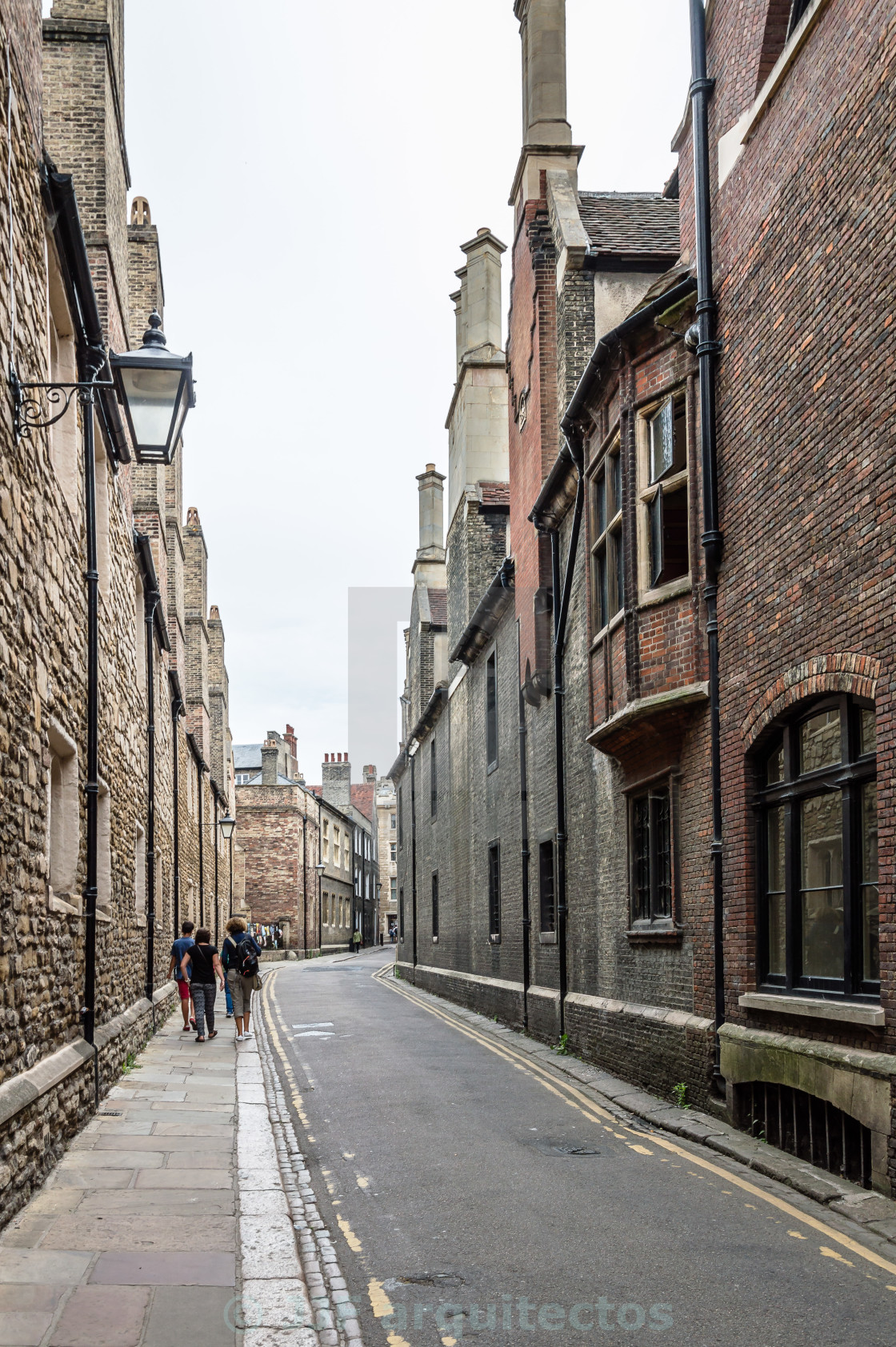 "Street in Cambridge" stock image