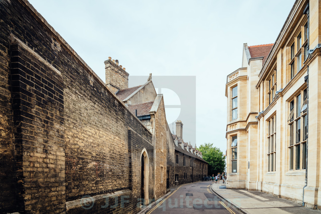 "Street in Cambridge" stock image