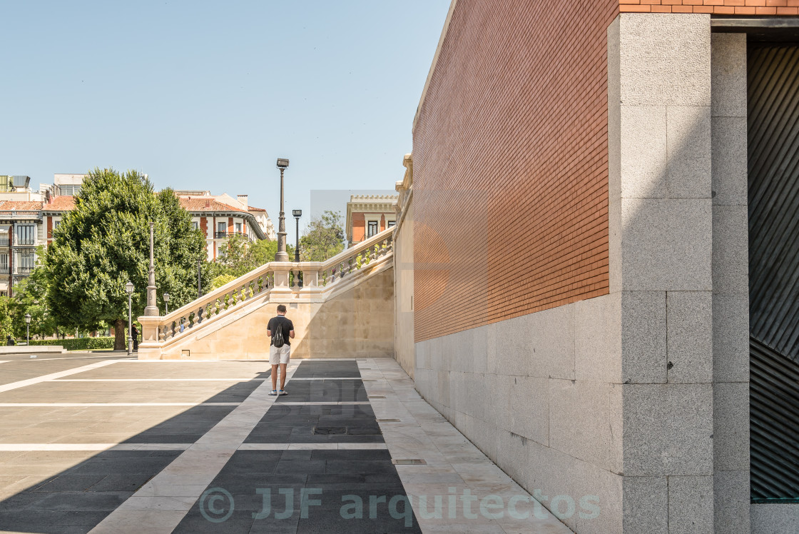 "Prado Museum in Madrid" stock image