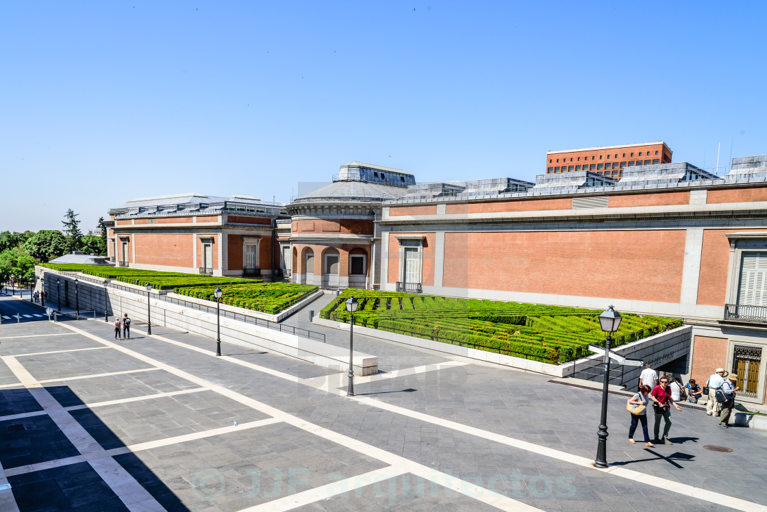 "Prado Museum in Madrid" stock image