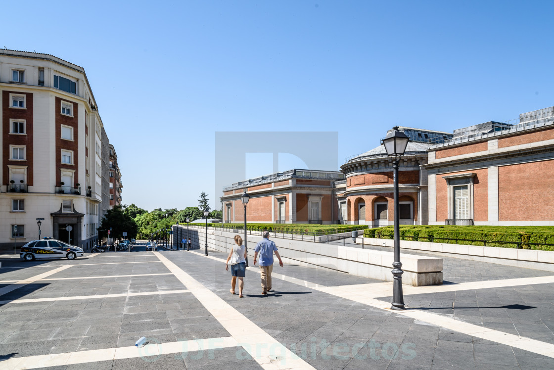 "Prado Museum in Madrid" stock image