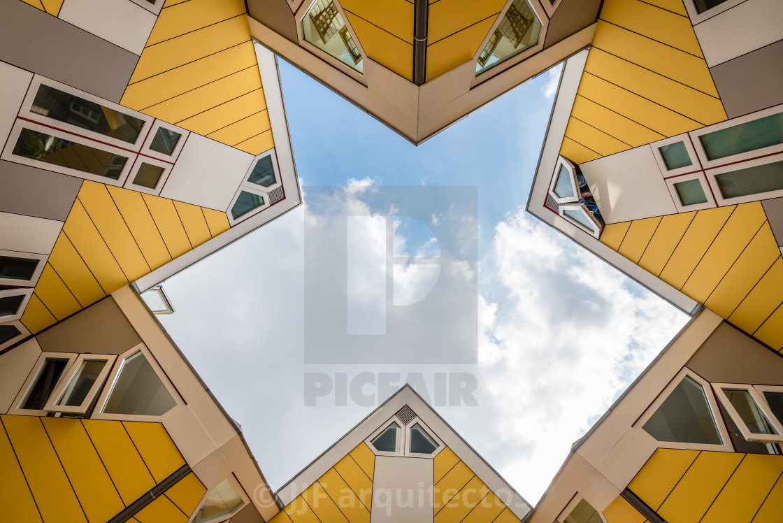 "Cube houses in Rotterdam" stock image