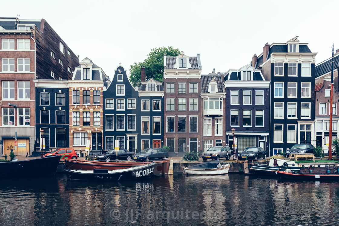 "Amsterdam Canals" stock image