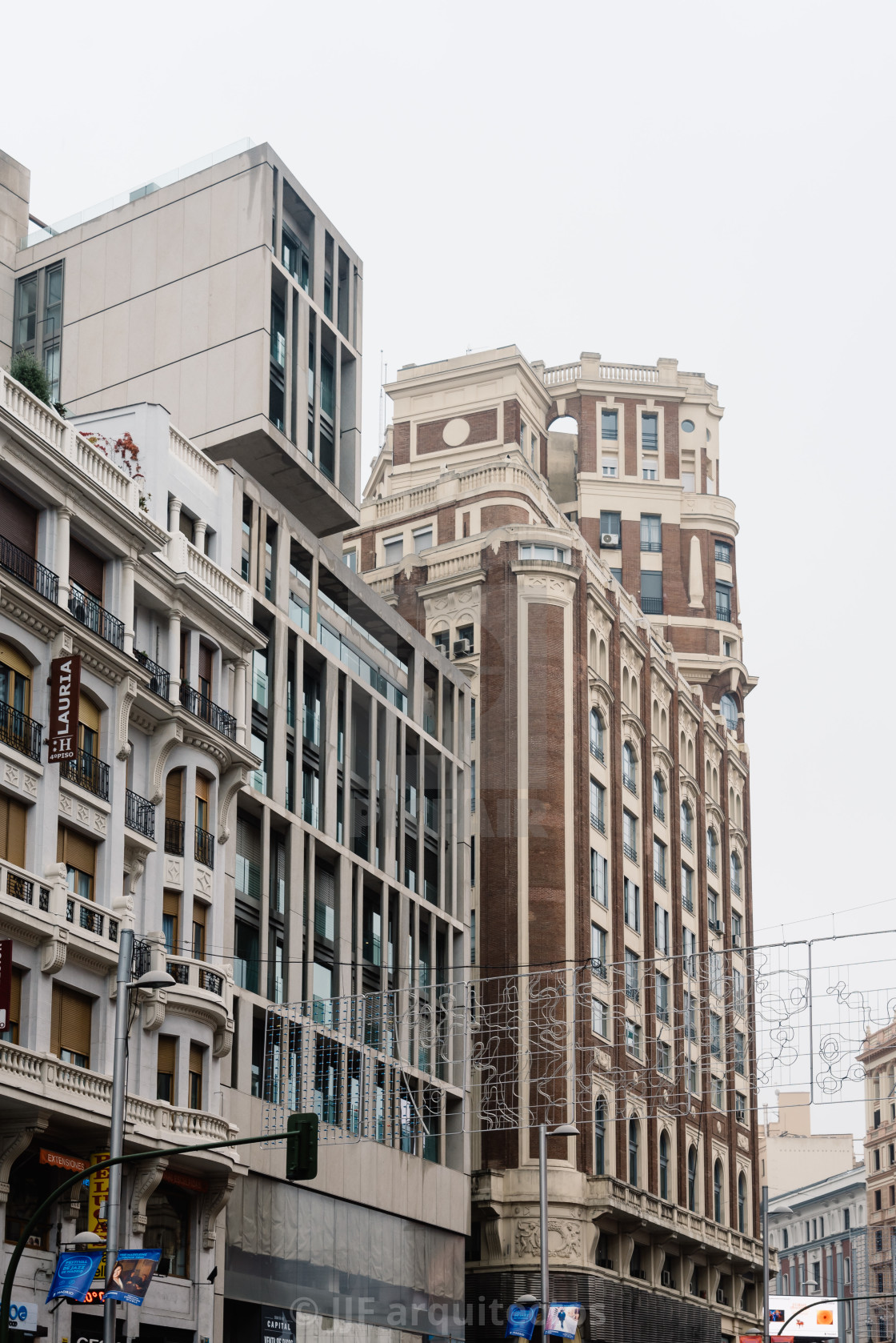 "Modern architecture in Madrid" stock image