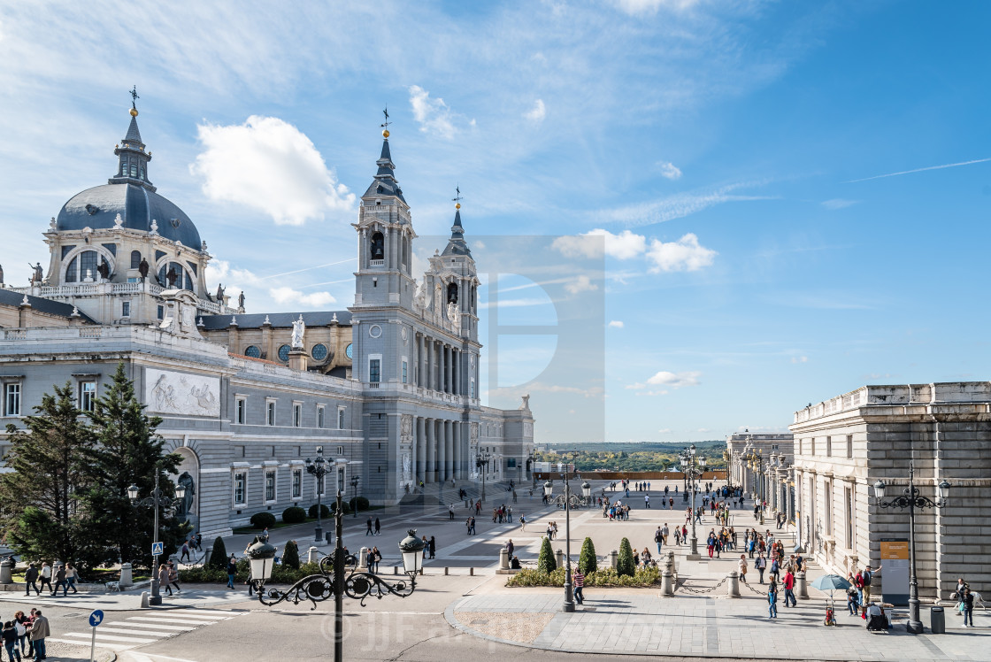 "Royal Theater in Madrid" stock image