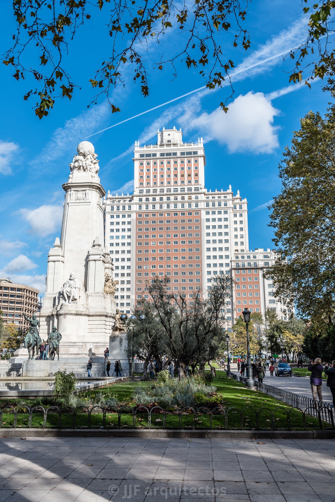 "Street in Madrid" stock image