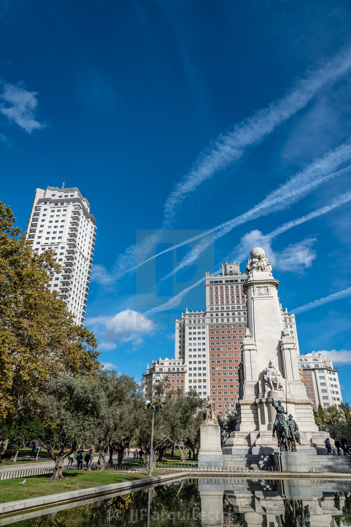 "Street in Madrid" stock image