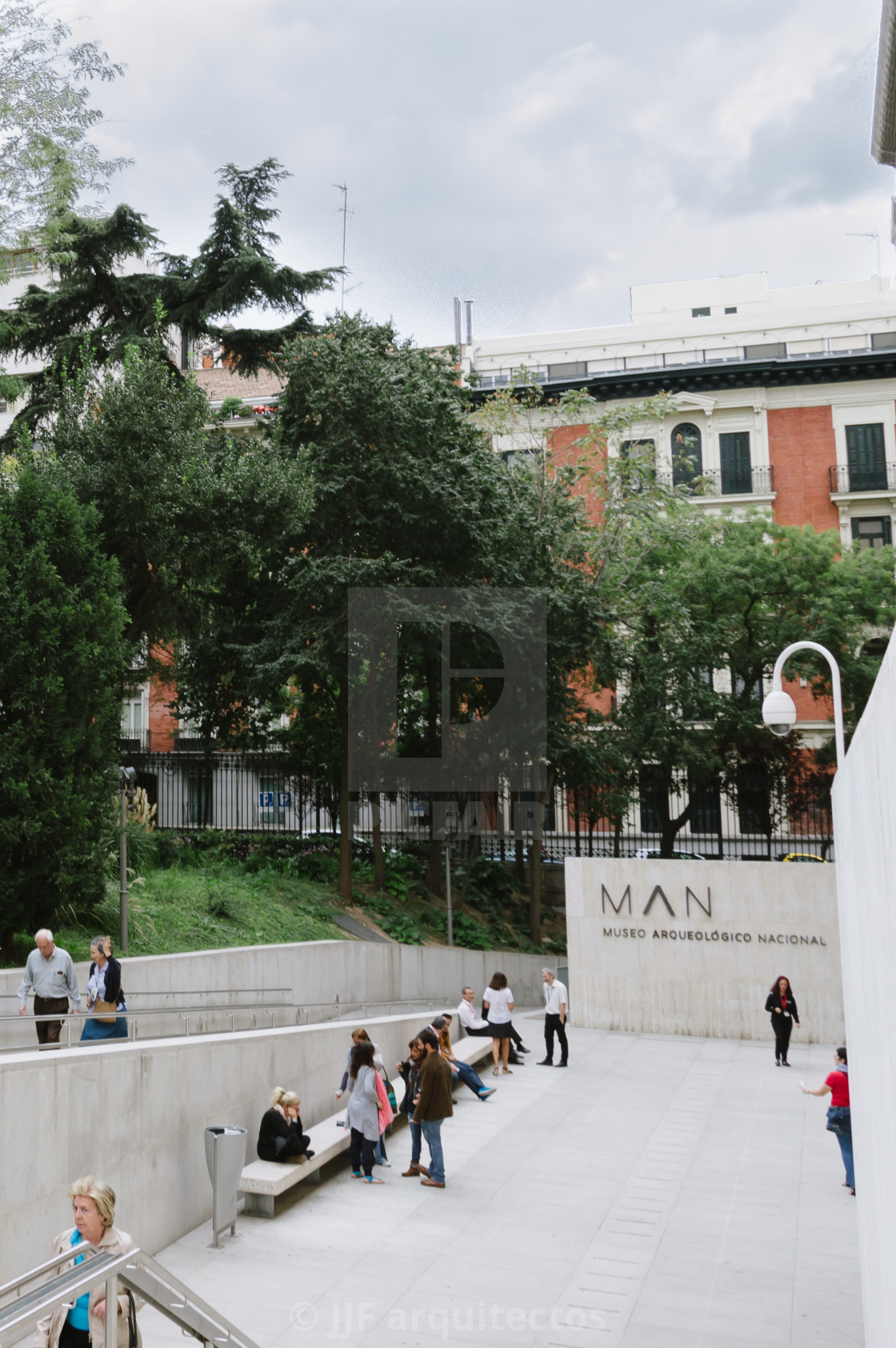 "Outdoors view of Museum" stock image