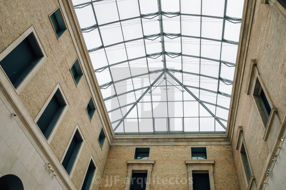 "Indoors view of Museum" stock image