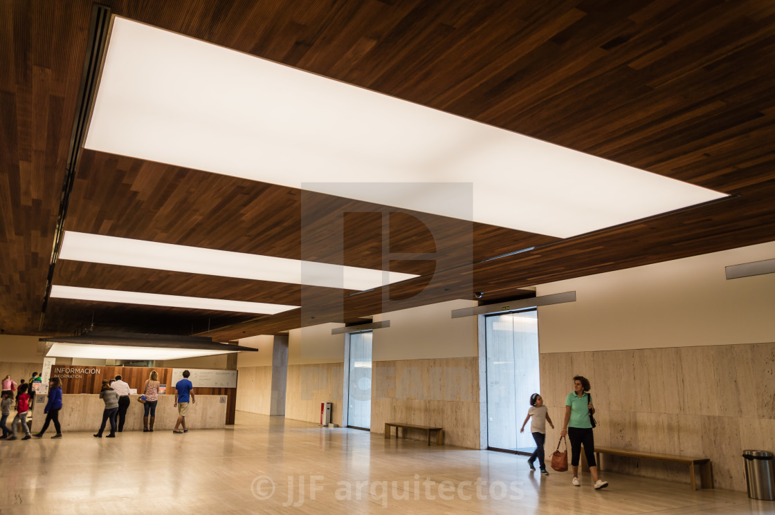 "Indoors view of Museum" stock image