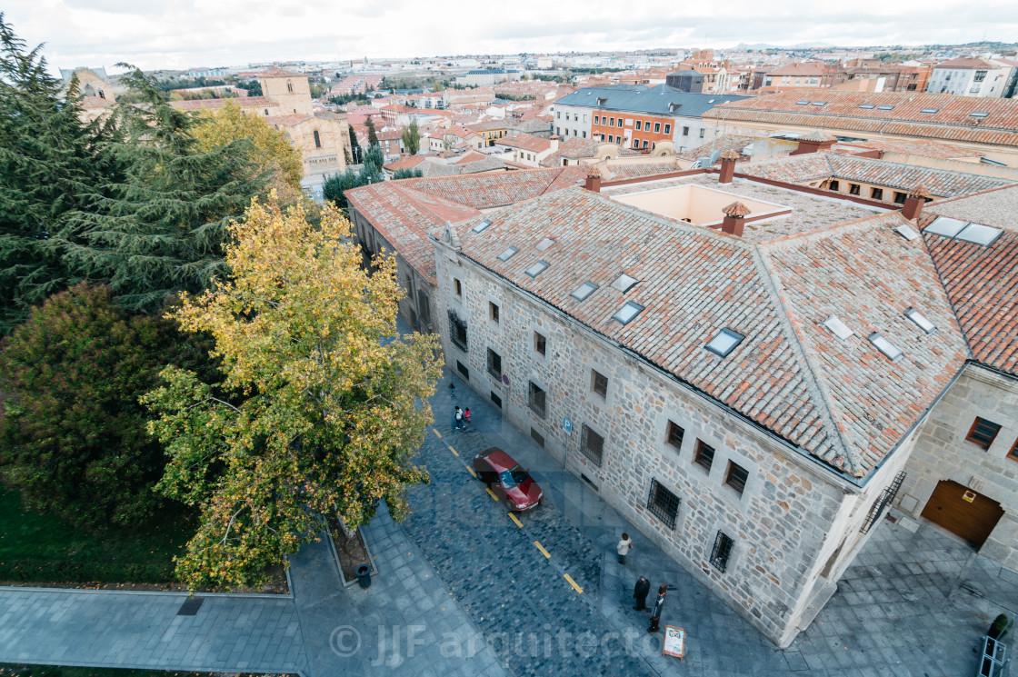 "Cityscape of Avila" stock image