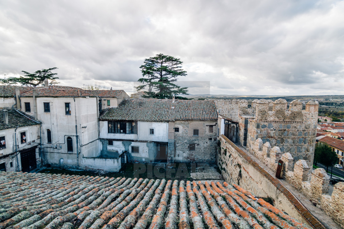 "Cityscape of Avila" stock image