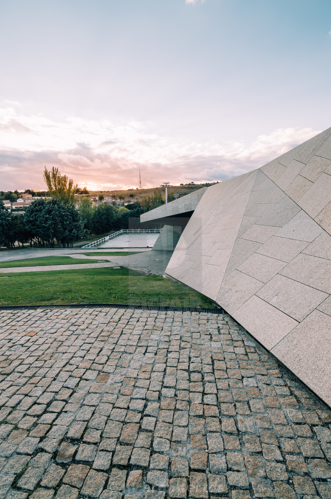 "Modern architecture Congress Center" stock image