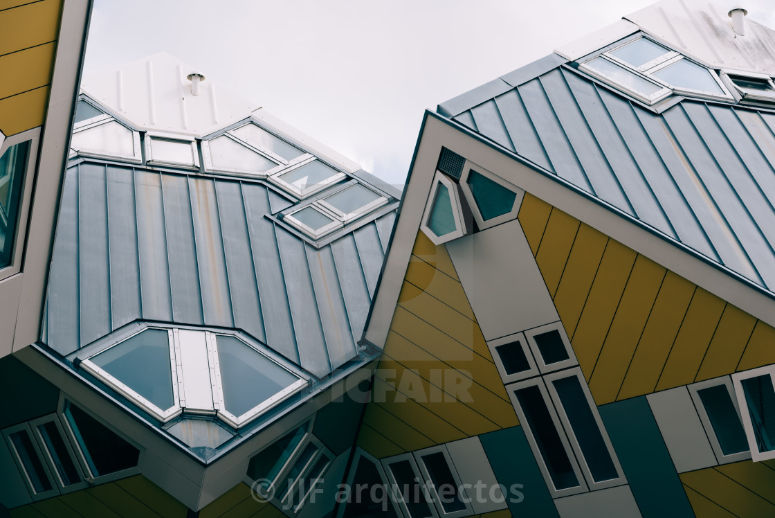 "Cube houses in Rotterdam" stock image