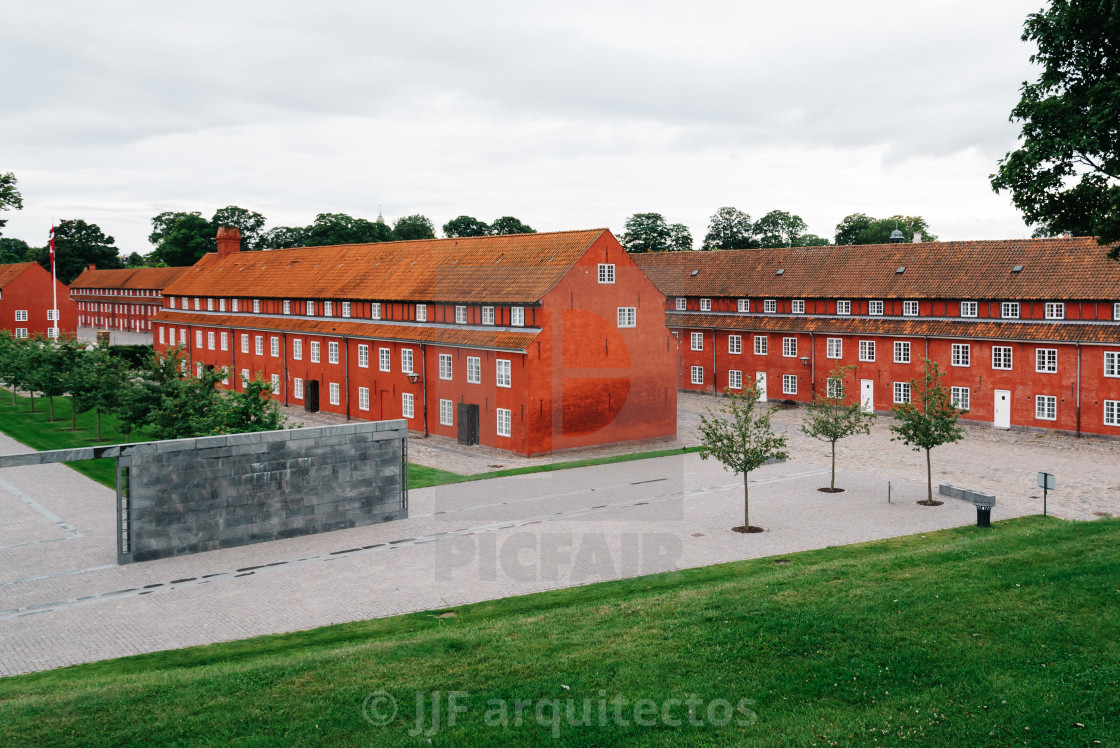 "Kastellet a cloudy day of summer. It is one of the best preserve" by JJF arquitectos - $18.23 "Kastellet a cloudy day of summer. It is one of the best preserve" stock image