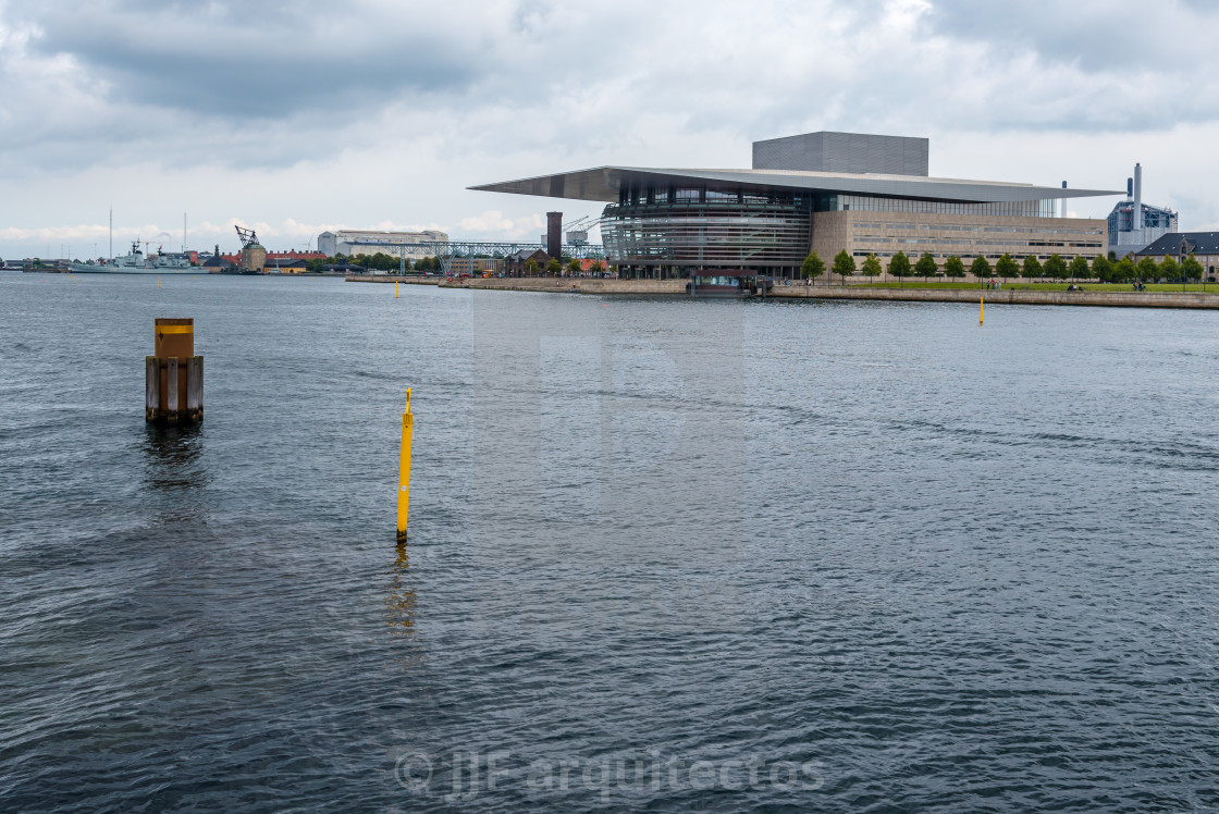 "Opera House building in Copenhagen" stock image