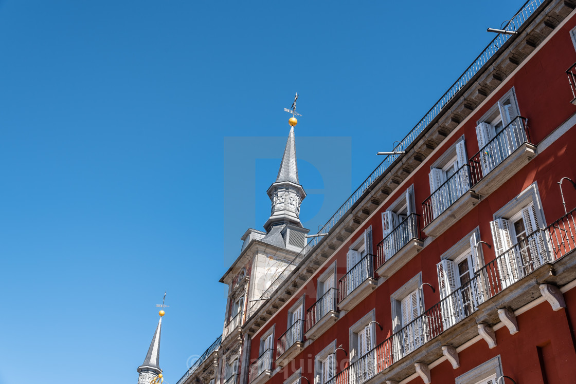 "Plaza Mayor in Madrid" stock image