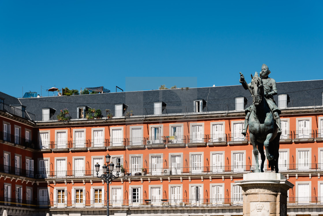 "Plaza Mayor in Madrid" stock image