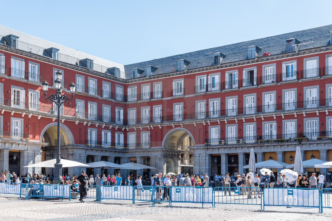 "Plaza Mayor in Madrid" stock image