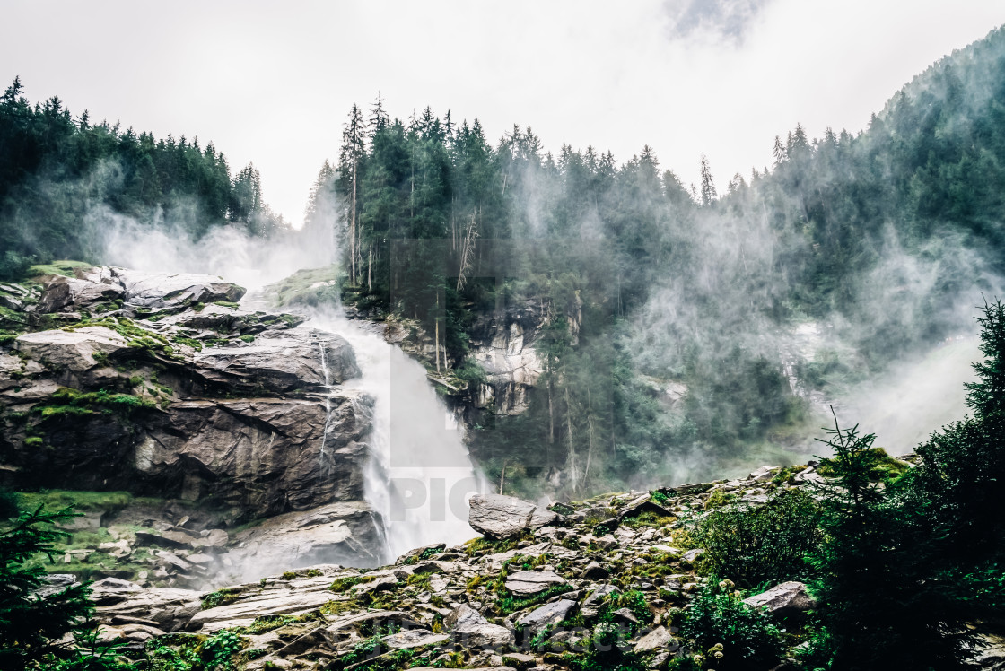 Krimml Waterfalls In Austria License Download Or Print For 15 00 Photos Picfair