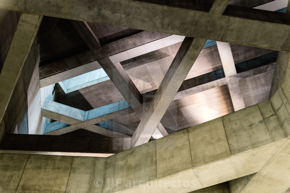 "Interior view of Fovam ter, a Budapest Metro station in line 4" stock image