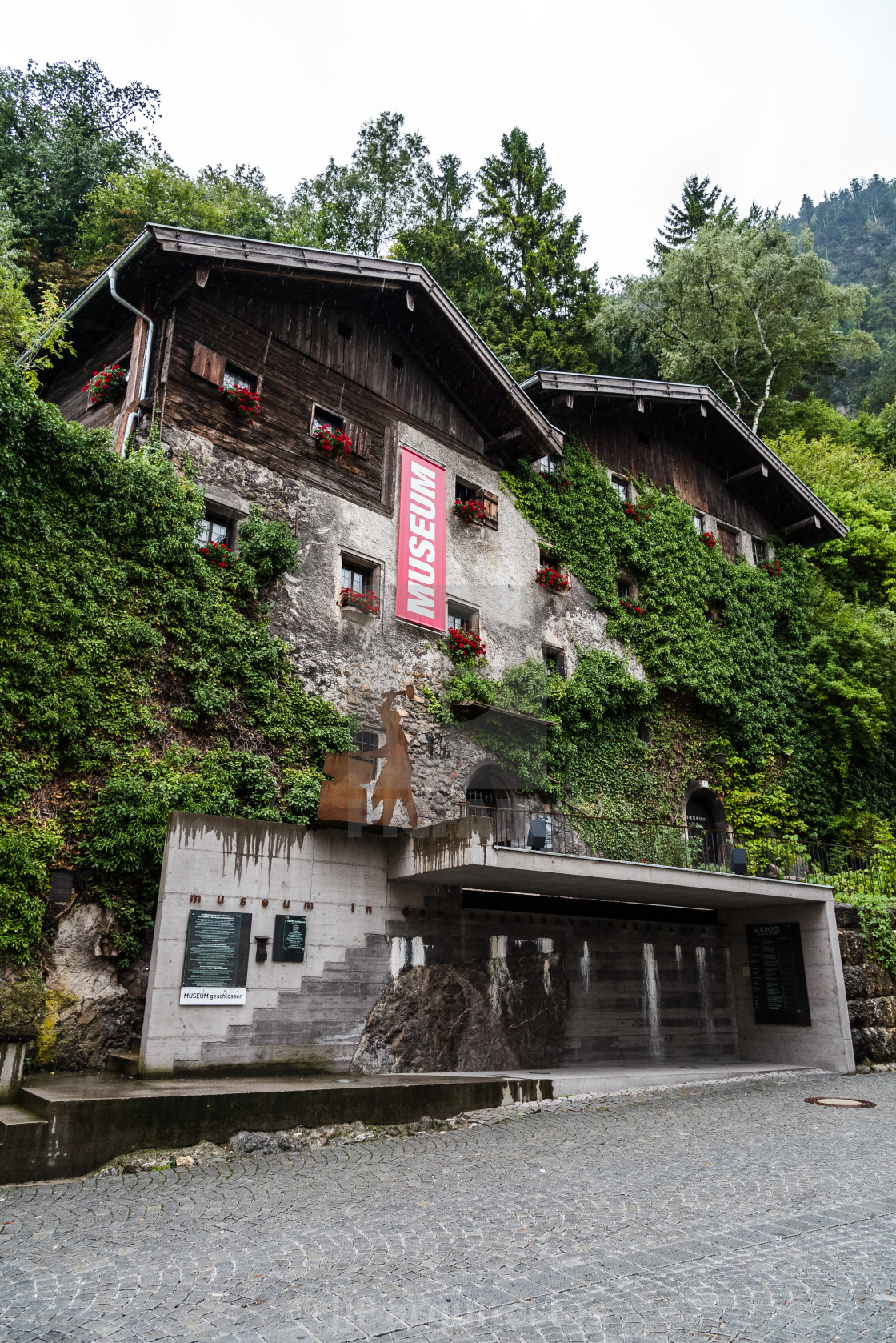 "Rattenberg a small town in Tirol" stock image