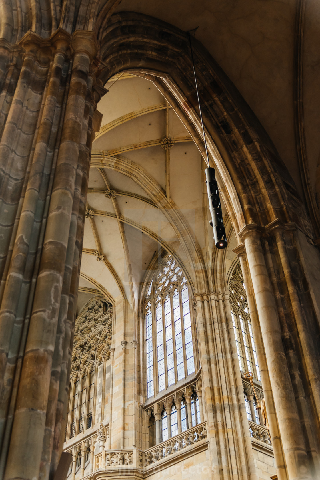 "St. Vitus Cathedral in Prague" stock image