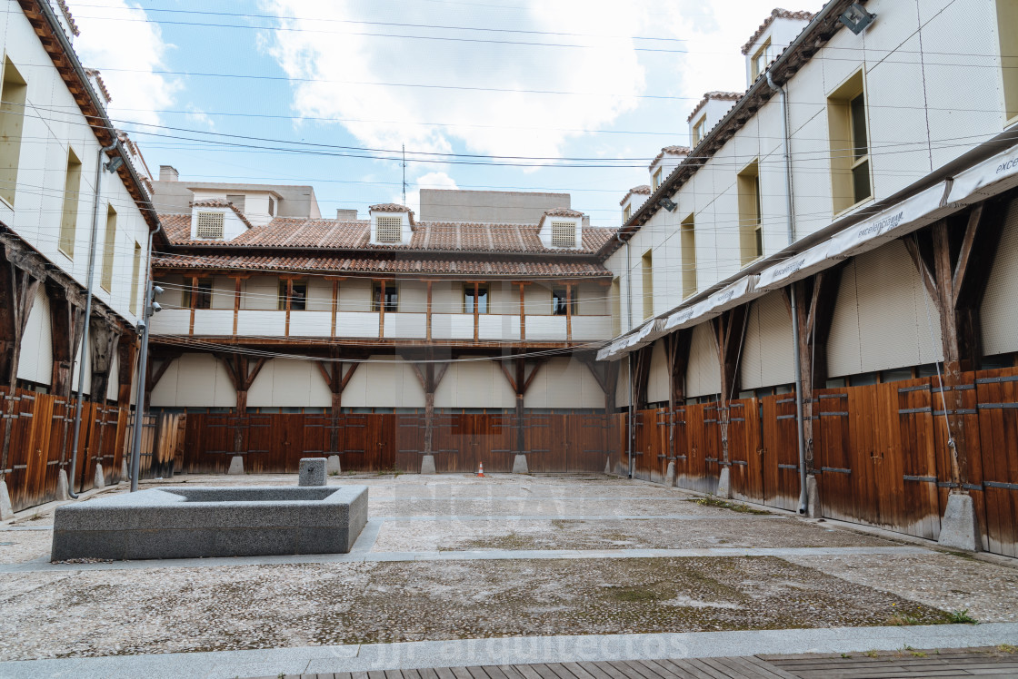 "Cultural Center La Corrala in Madrid" stock image