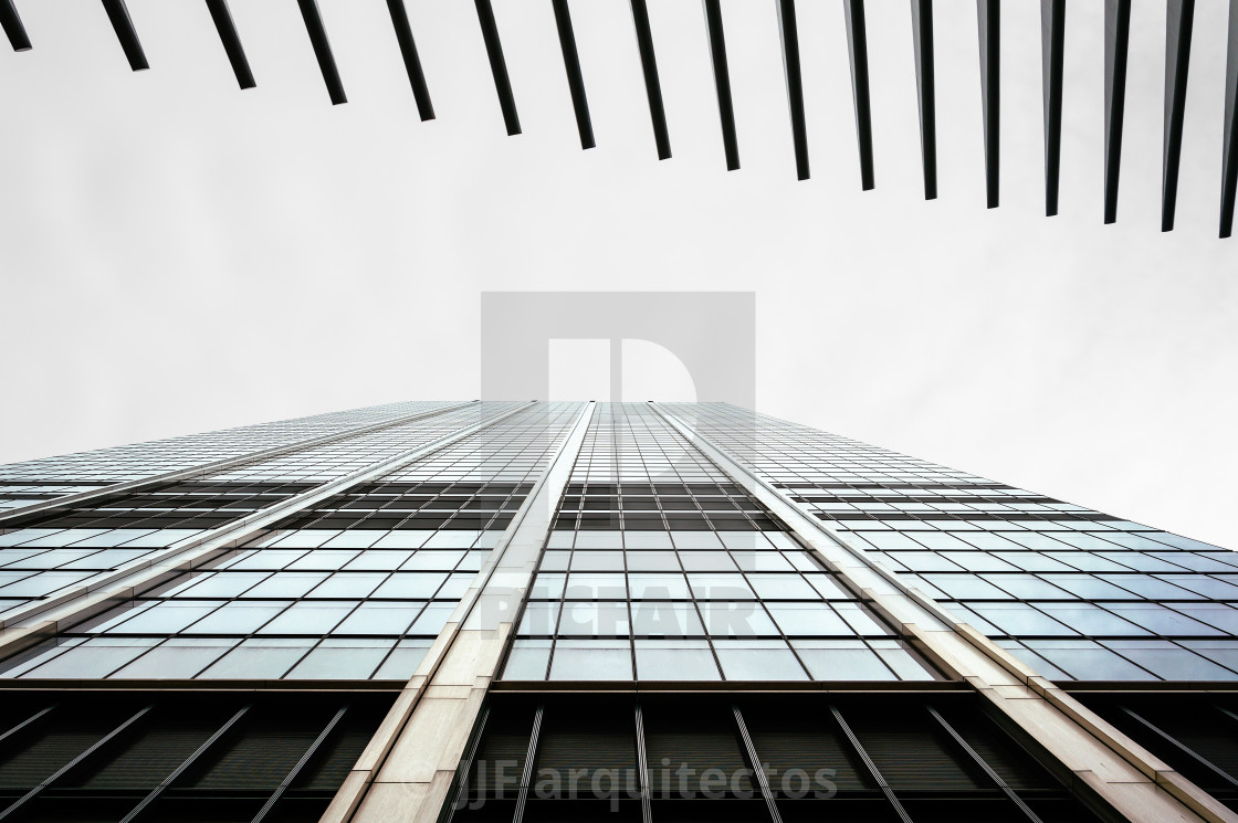 "Modern office building in New York City" stock image