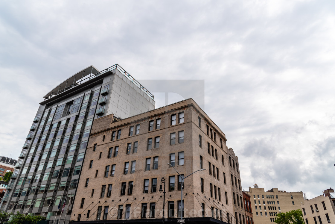 "Meatpacking district in Chelsea in New York" stock image