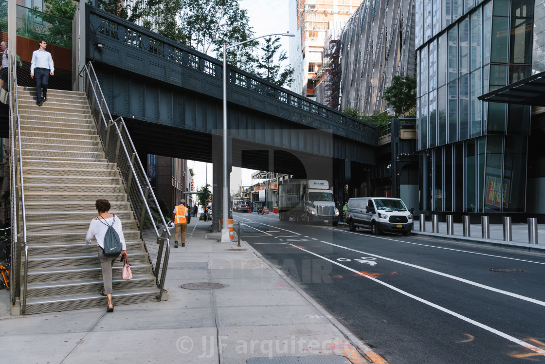 High Line Greenway In New York City License Download Or