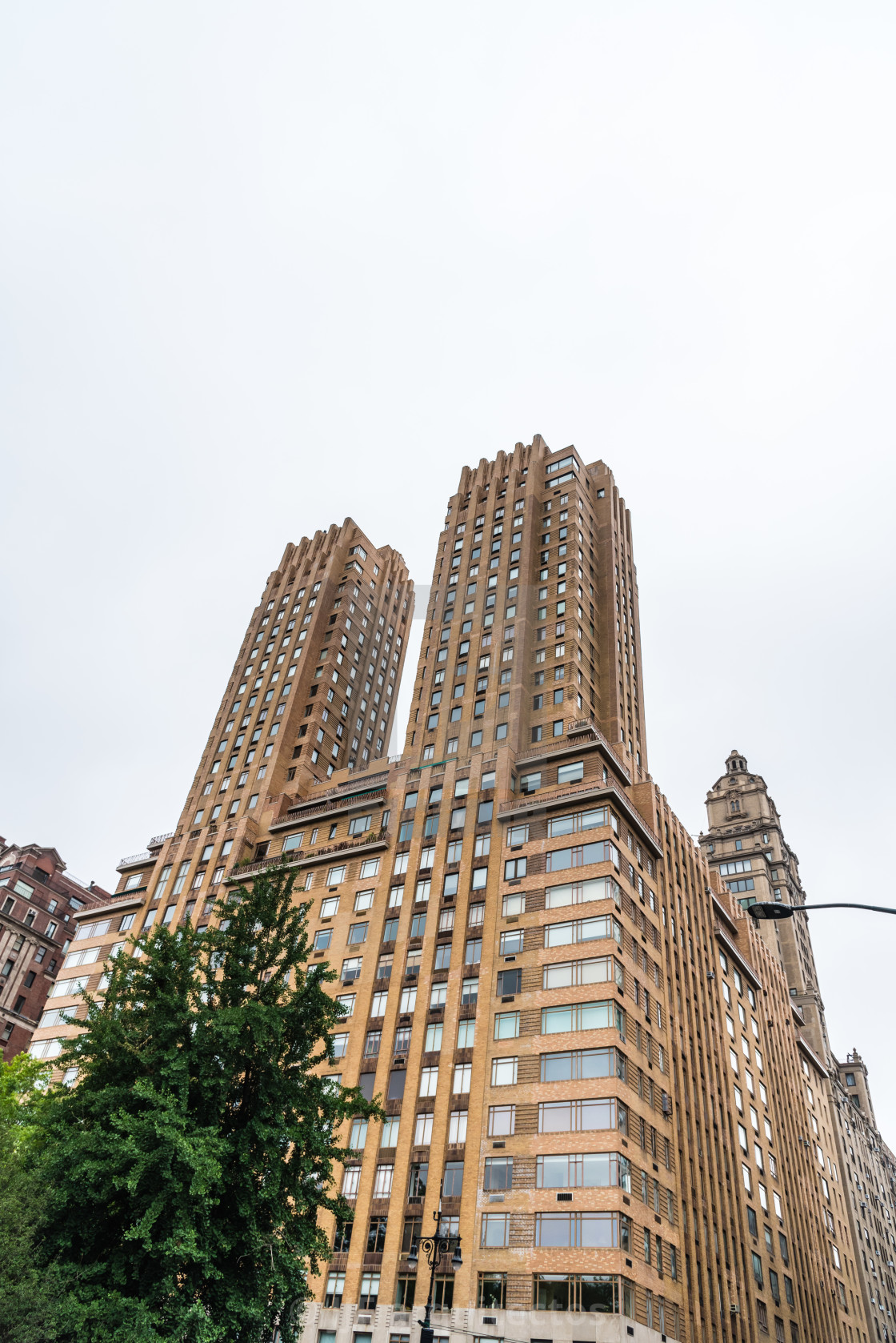 "The Dakota building in New York City" stock image