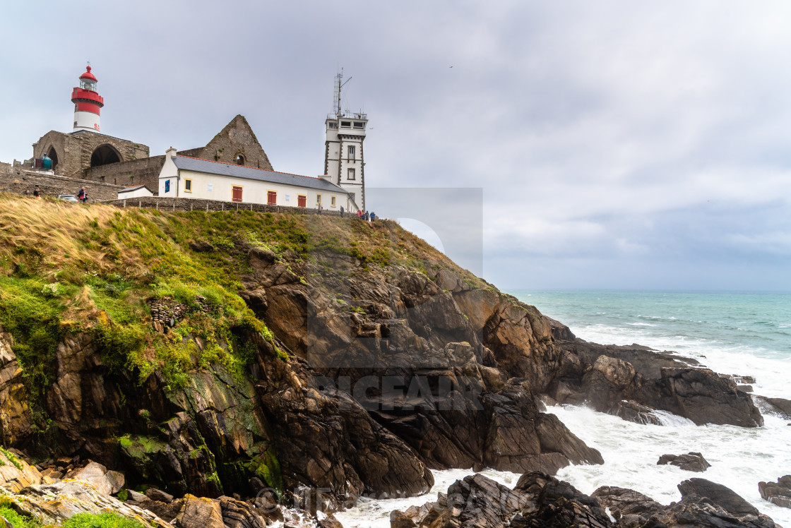 Pointe Saint Mathieu Lighthouse In Brittany France