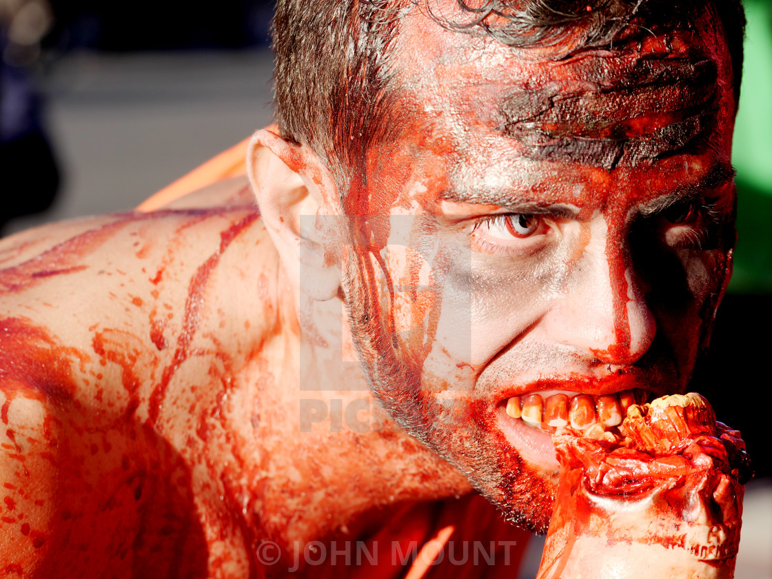 "ASBURY PARK ZOMBIE WALK" by JOHN MOUNT - $24.67 "ASBURY PARK ZOMBIE WALK" stock image