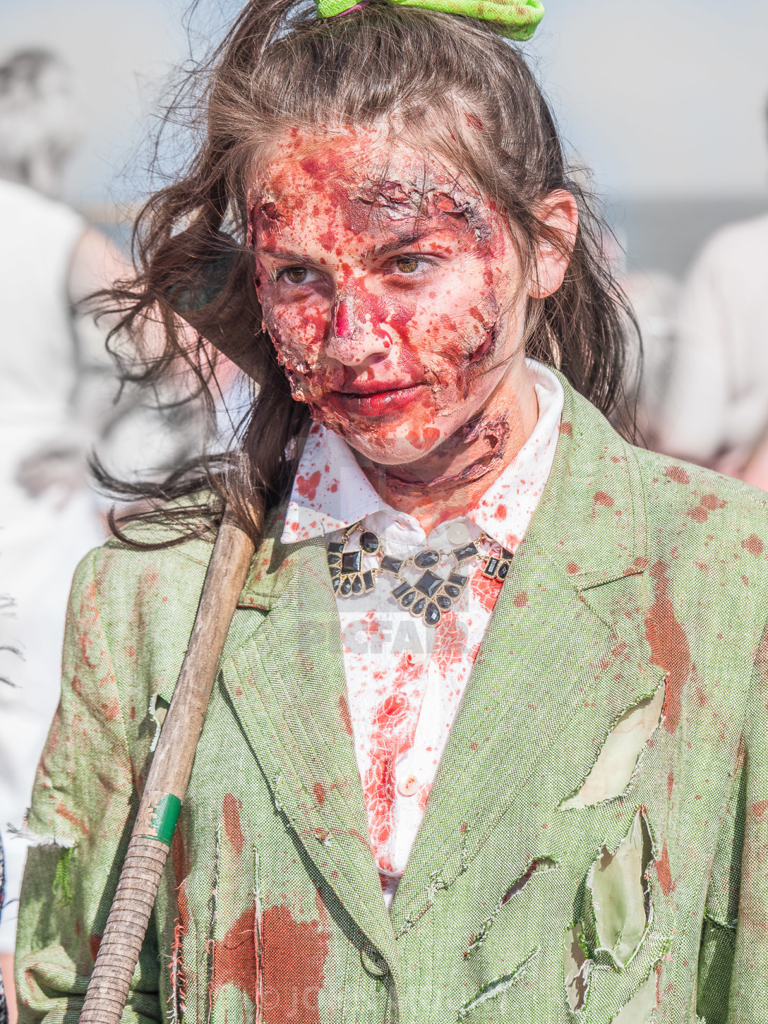 "YOUNG GIRL ZOMBIE, HEATHERS MOVIE" by JOHN MOUNT - $24.09 "YOUNG GIRL ZOMBIE, HEATHERS MOVIE" stock image