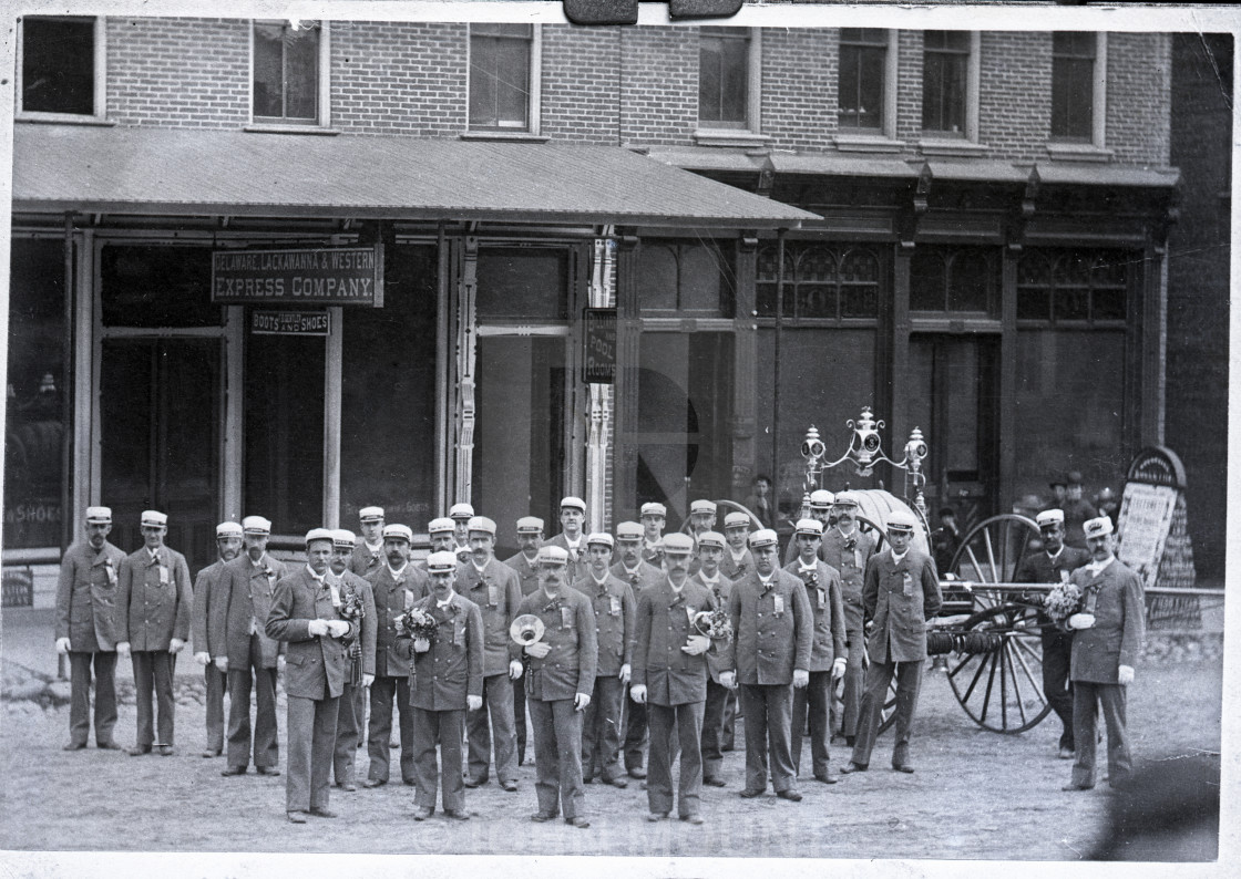 "VINTAGE FIRE DEPARTMENT" by JOHN MOUNT - £20.00 "VINTAGE FIRE DEPARTMENT" stock image