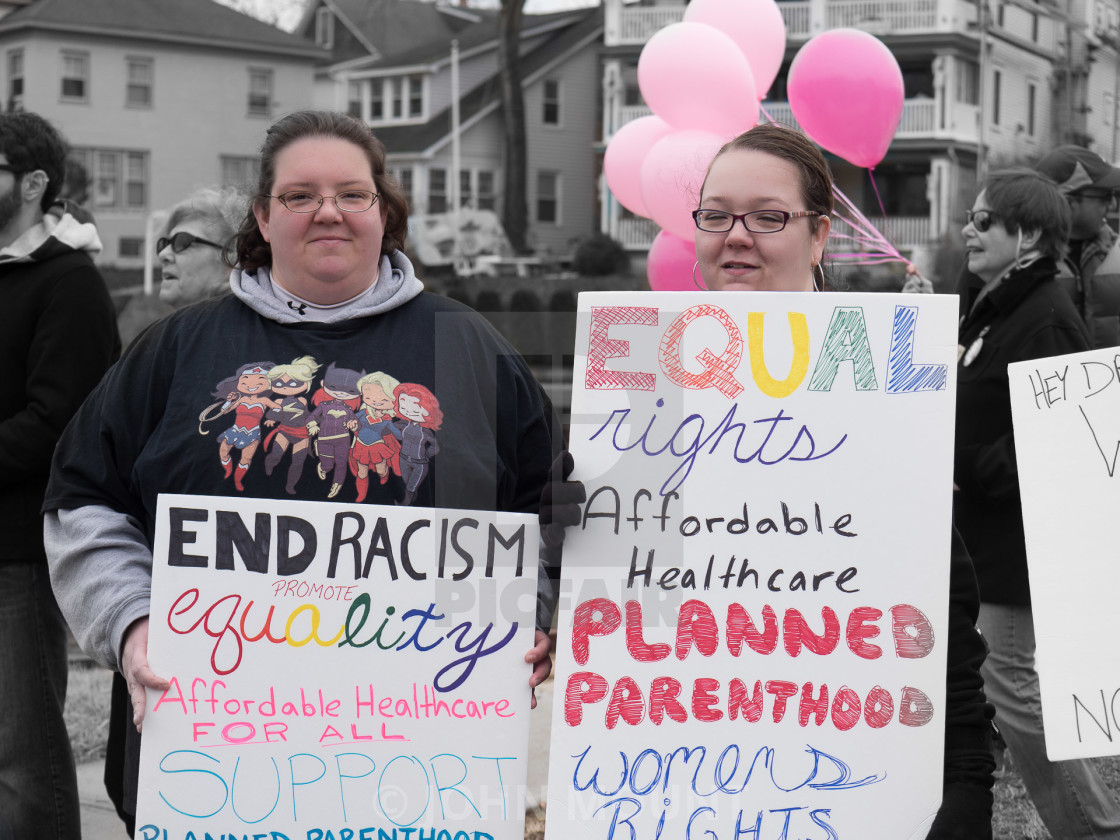 "MILLION WOMAN MARCH, ASBURY PARK NJ" by JOHN MOUNT - $25.14 "MILLION WOMAN MARCH, ASBURY PARK NJ" stock image