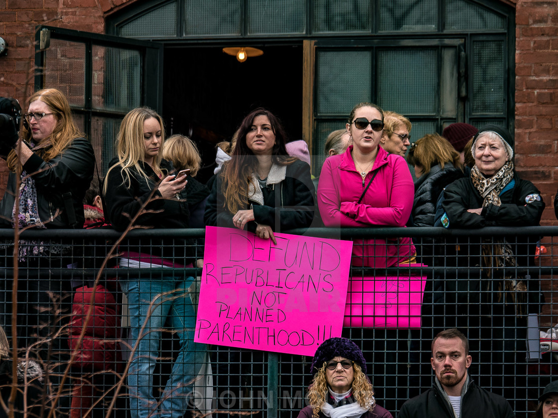 "MILLION WOMAN MARCH, ASBURY PARK NJ" by JOHN MOUNT - $25.10 "MILLION WOMAN MARCH, ASBURY PARK NJ" stock image
