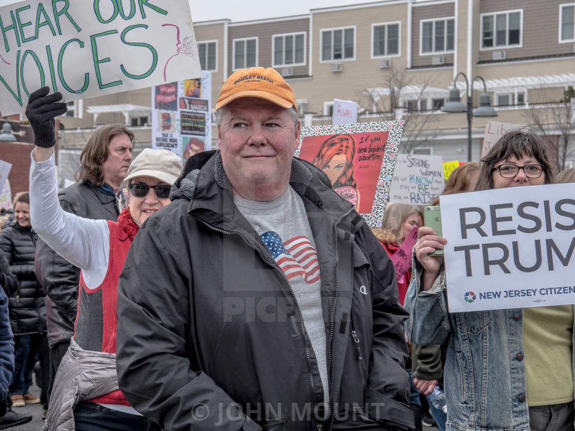 "MILLION WOMAN MARCH, ASBURY PARK NJ" by JOHN MOUNT - $25.14 "MILLION WOMAN MARCH, ASBURY PARK NJ" stock image