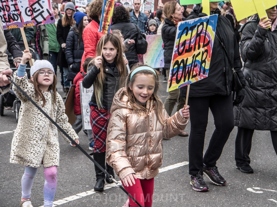 "MILLION WOMAN MARCH, ASBURY PARK NJ" by JOHN MOUNT - $25.14 "MILLION WOMAN MARCH, ASBURY PARK NJ" stock image