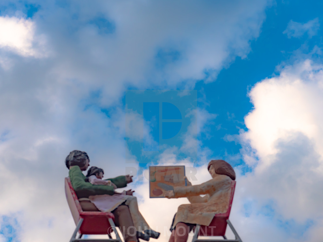 "Medical Sculpture" by JOHN MOUNT - £20.00 "Medical Sculpture" stock image
