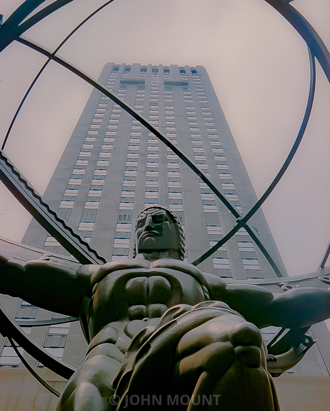 "Atlas Statue, New York City" by JOHN MOUNT - $25.10 "Atlas Statue, New York City" stock image