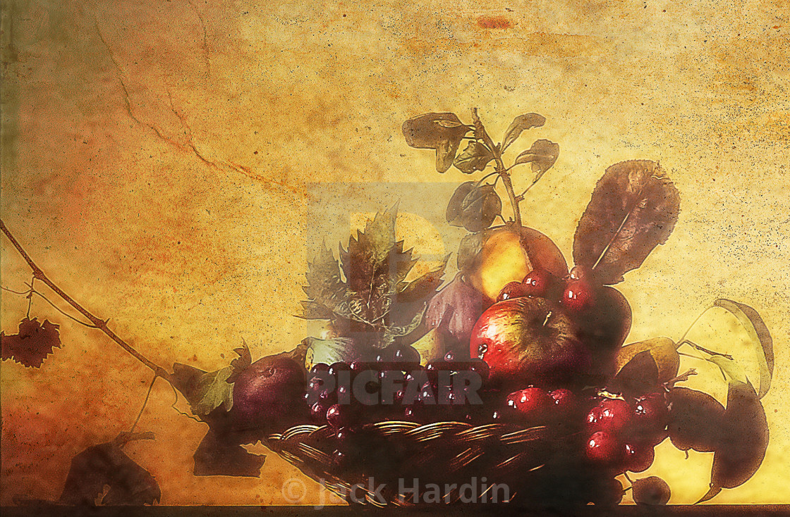 still life after caravaggio license download or print for caravaggio basket of fruit
