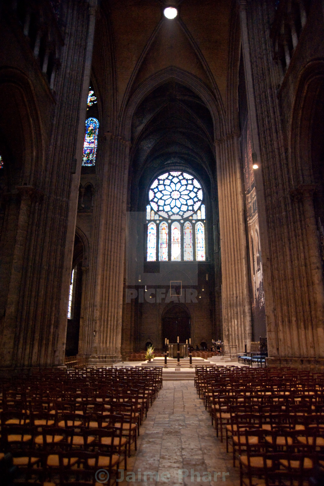 Chartres Cathedral Interior License Download Or Print For