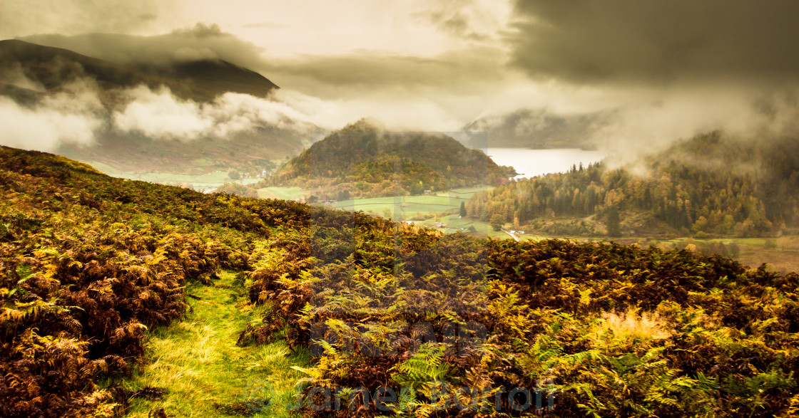 "Autumn in the Lake District" stock image