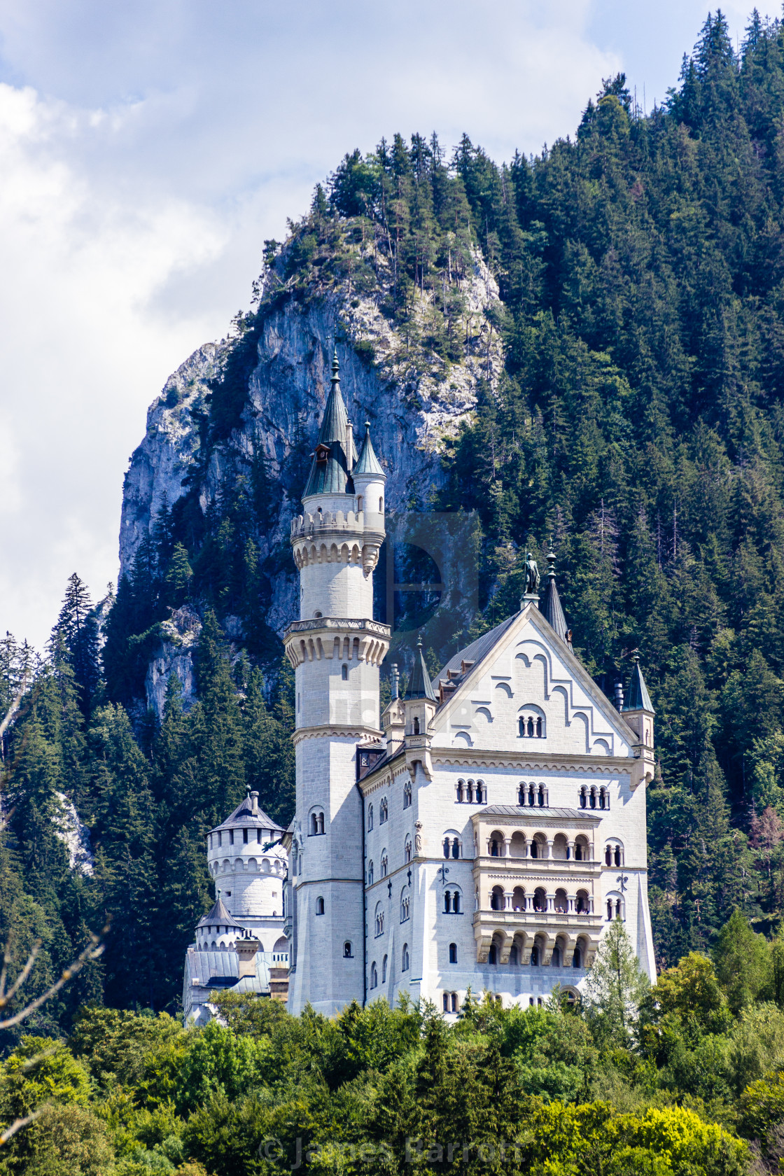 "Neuschwanstein Castle" stock image