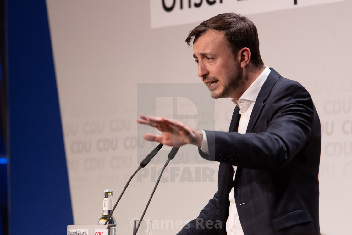 Paul Ziemiak From The German Cdu Party License Download Or Print For 2 00 Photos Picfair